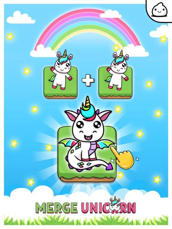 Изображение игры: Merge Unicorn - Idle Evolution