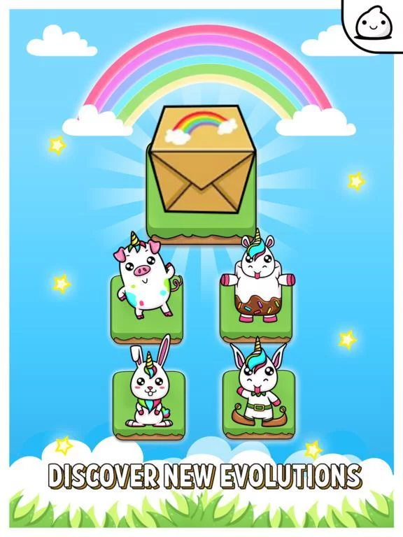 Изображение игры: Merge Unicorn - Idle Evolution