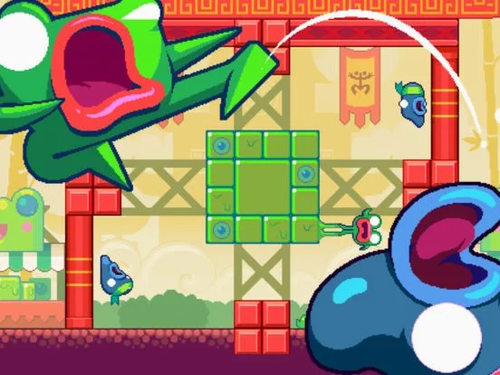 Изображение игры: Green Ninja: Year of the Frog