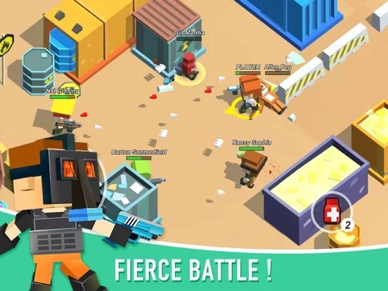 Изображение игры: Battle Shooting Hero-Gun Games