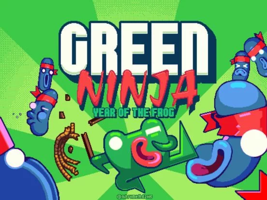 Изображение игры: Green Ninja: Year of the Frog
