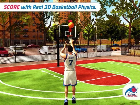Изображение игры: All-Star Basketball (Online)