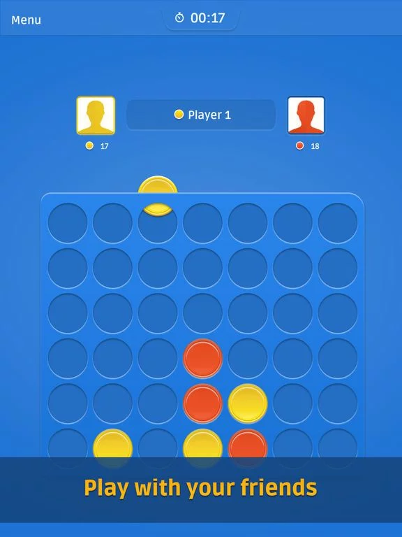 Изображение игры: Four in a row ∙