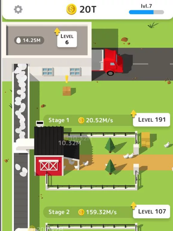 Изображение игры: Egg Factory - Idle Tycoon