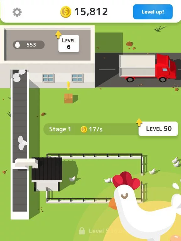 Изображение игры: Egg Factory - Idle Tycoon