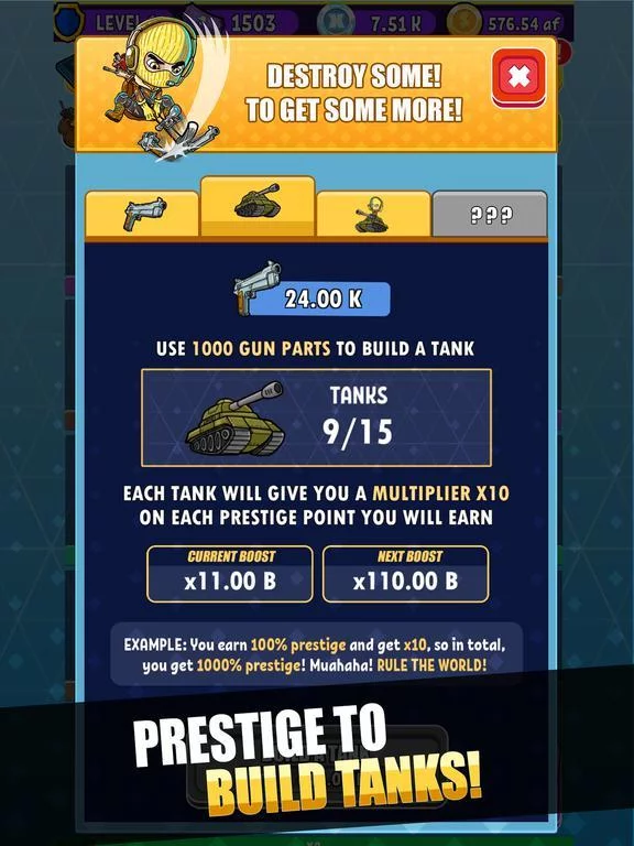 Изображение игры: Battle Royale Tycoon Idle Game
