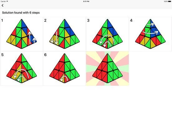 Изображение игры: Pyraminx Solver