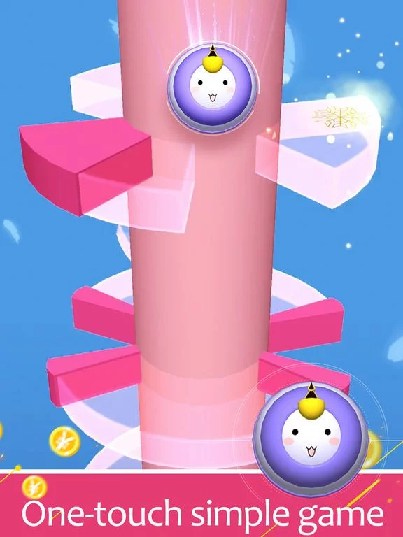 Изображение игры: Relaxing Jump-Tap to down