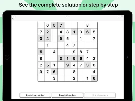 Изображение игры: Solve your Sudoku