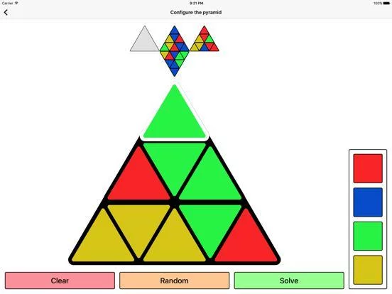 Изображение игры: Pyraminx Solver