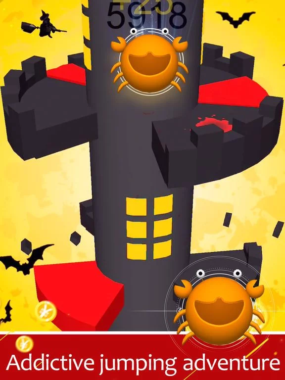 Изображение игры: Relaxing Jump-Tap to down