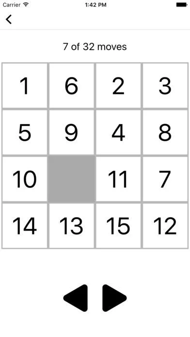 Изображение игры: Solve your 15-Puzzle