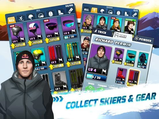 Изображение игры: Red Bull Free Skiing
