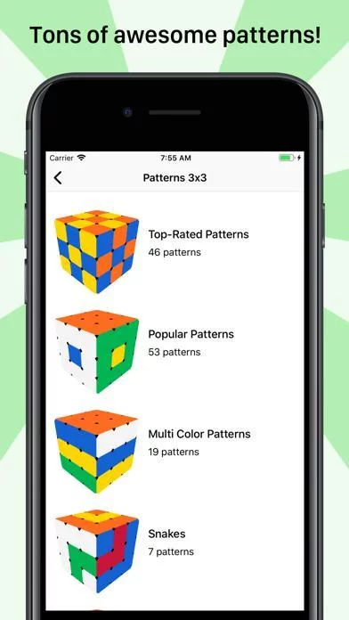 Изображение игры: Patterns for Magic Cube