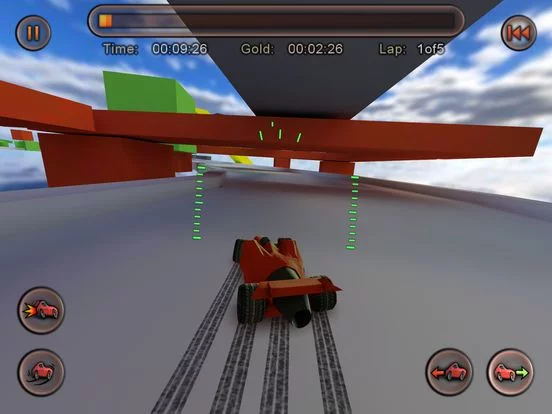 Изображение игры: Jet Car Stunts Lite