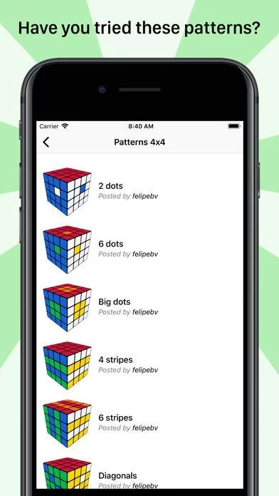 Изображение игры: Patterns for Magic Cube