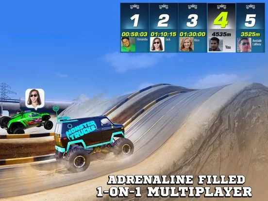 Изображение игры: Monster Trucks Racing
