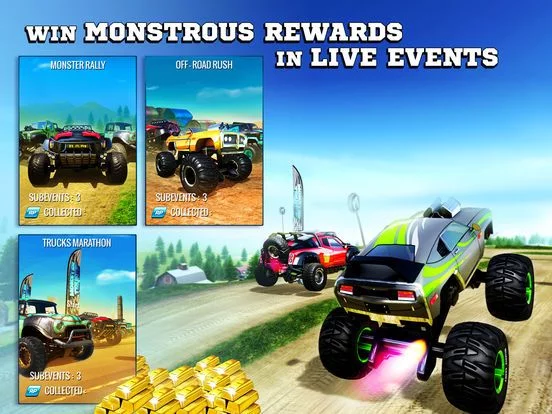 Изображение игры: Monster Trucks Racing