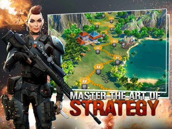 Изображение игры: Instant War: MMO RTS