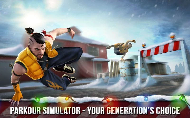 Изображение игры: Parkour Simulator 3D