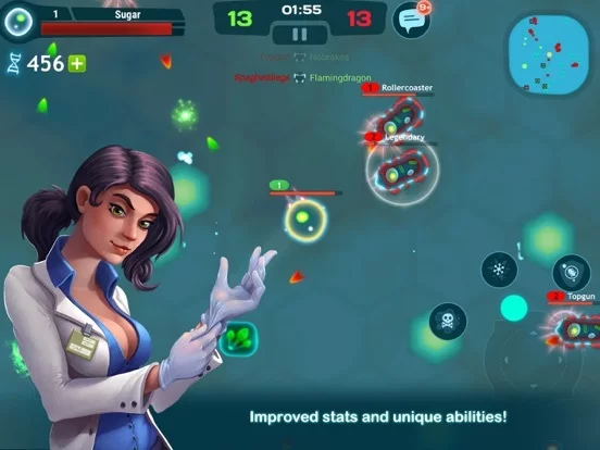 Изображение игры: Bacter.io Evolution