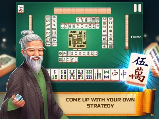 Изображение игры: Majong Classic - Riichi Puzzle