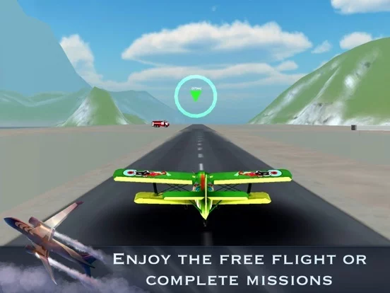 Изображение игры: Aircraft Flight 3D