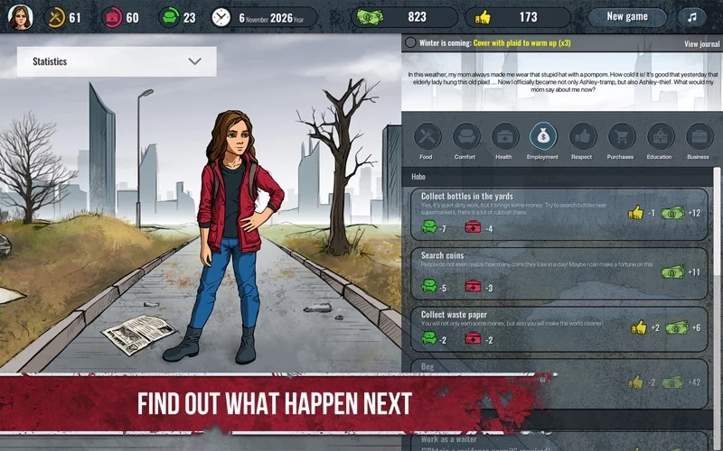 Изображение игры: Ashley - The Story Of Survival