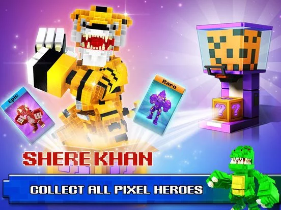 Изображение игры: Super Pixel Heroes