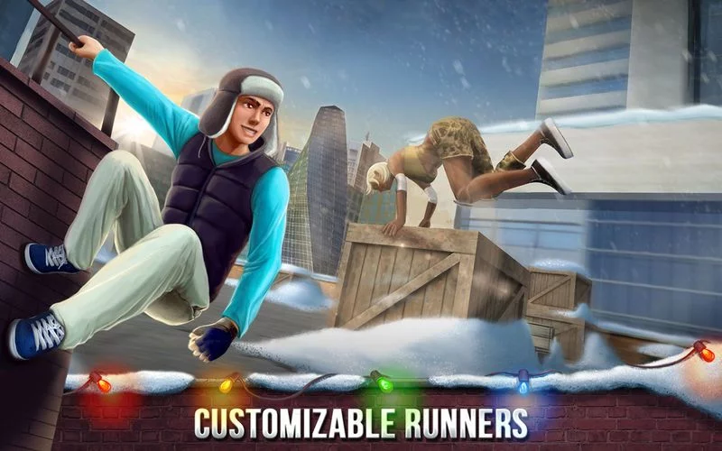Изображение игры: Parkour Simulator 3D
