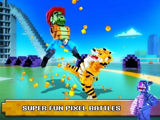 Изображение игры: Super Pixel Heroes