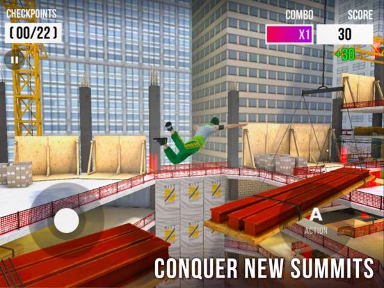 Изображение игры: Parkour Simulator 3D