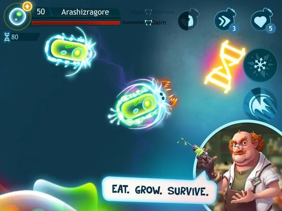 Изображение игры: Bacter.io Evolution