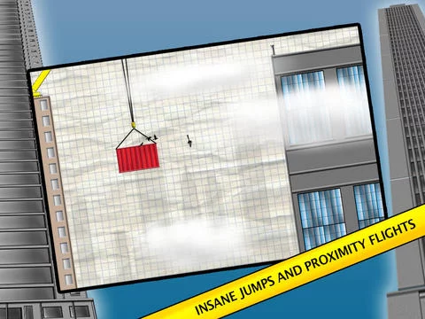 Изображение игры: Stickman Base Jumper