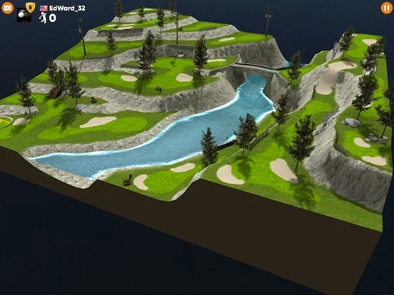 Изображение игры: Stickman Cross Golf Battle