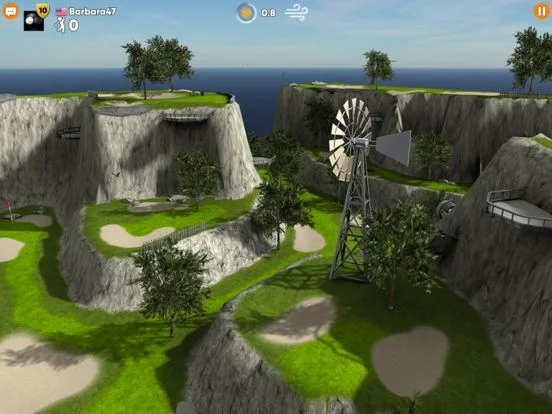 Изображение игры: Stickman Cross Golf Battle
