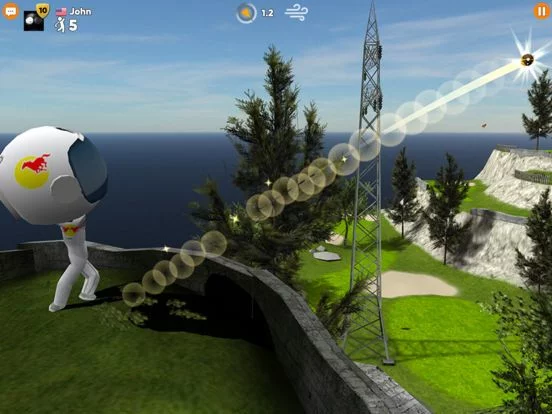 Изображение игры: Stickman Cross Golf Battle