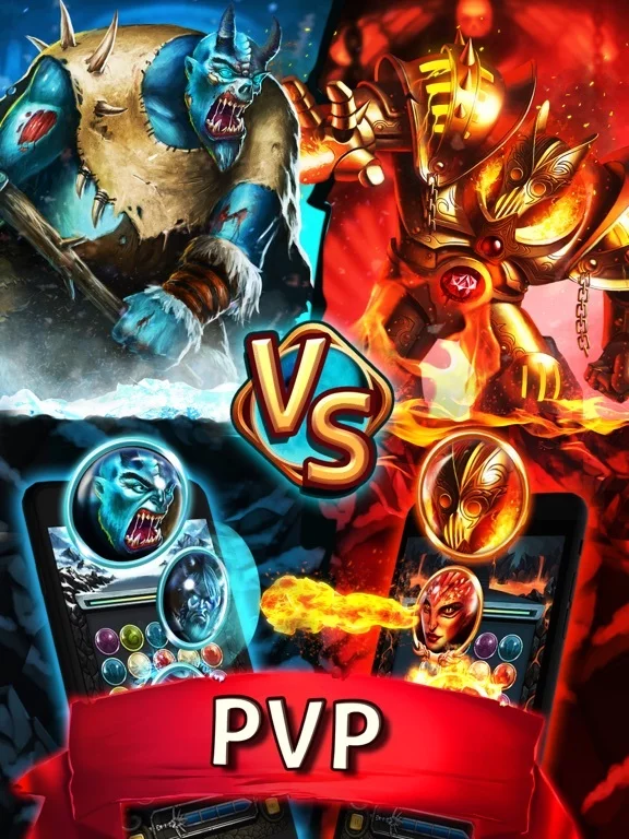 Изображение игры: Magic Heroes: RPG PvP quests