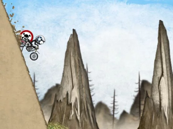 Изображение игры: Stickman Downhill - Motocross
