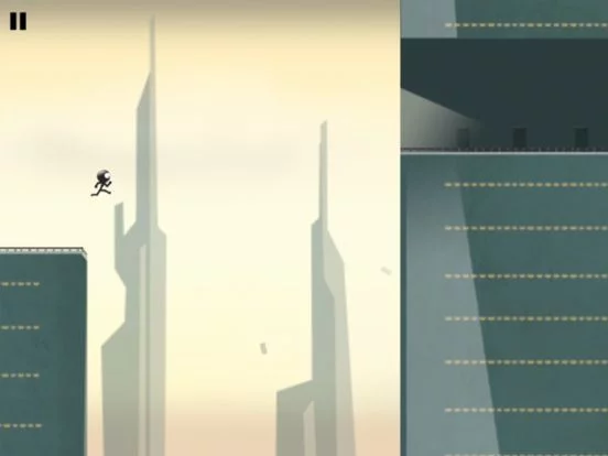 Изображение игры: Stickman Roof Runner