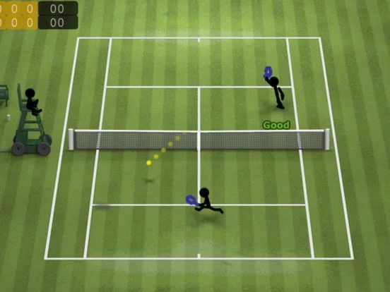 Изображение игры: Stickman Tennis