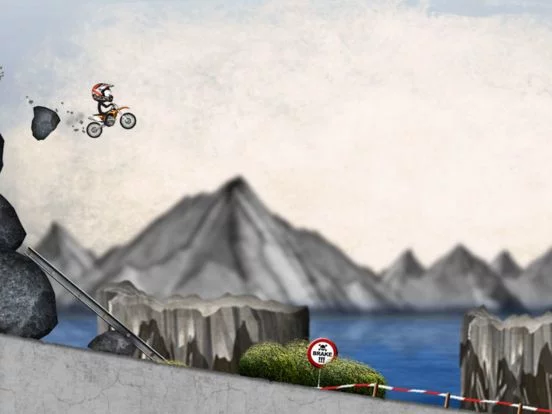 Изображение игры: Stickman Downhill - Motocross