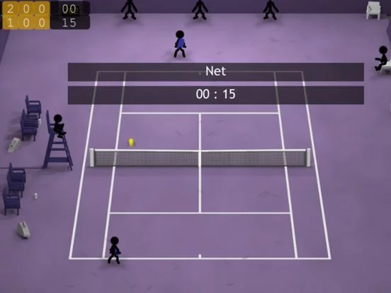 Изображение игры: Stickman Tennis