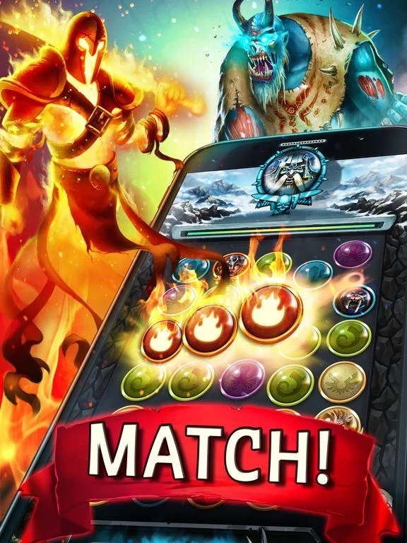 Изображение игры: Magic Heroes: RPG PvP quests