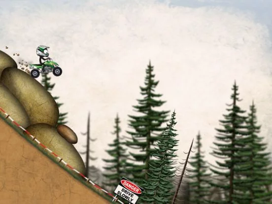 Изображение игры: Stickman Downhill - Motocross