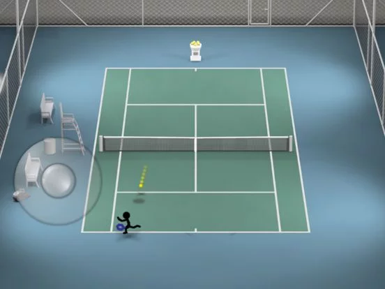 Изображение игры: Stickman Tennis