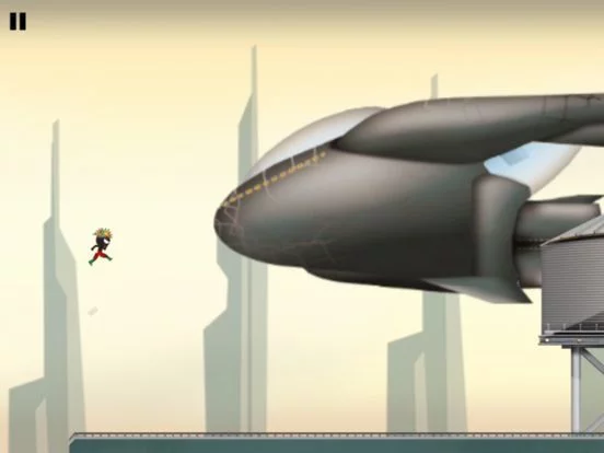 Изображение игры: Stickman Roof Runner
