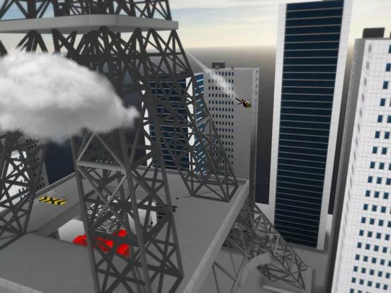 Изображение игры: Stickman Base Jumper 2