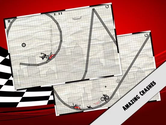Изображение игры: Stick Stunt Biker