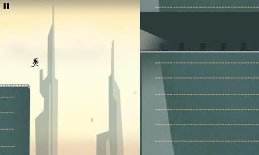 Изображение игры: Stickman Roof Runner